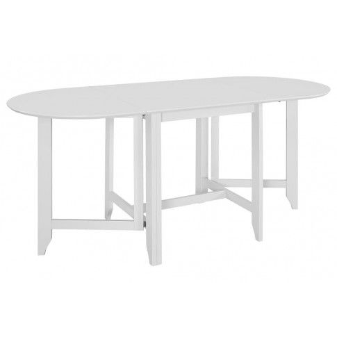 Zdjęcie produktu Rozsuwany stół do jadalni Nexos – biały.