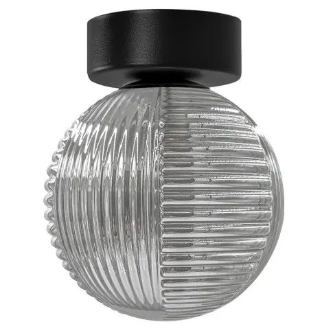 Grafitowa lampa sufitowa