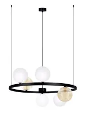 Lampa wisząca okrąg - J005-Rusto w sklepie Edinos.pl