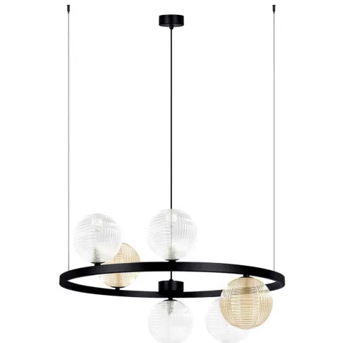 przezroczysto beżowa lampa J005 Rusto