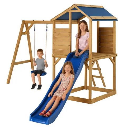 Drewniany plac zabaw dla dzieci Sunny