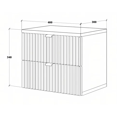 wymiary szafki  Milore 6X