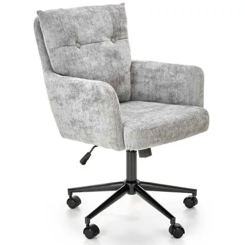 Fotel szary obrotowy Barcino