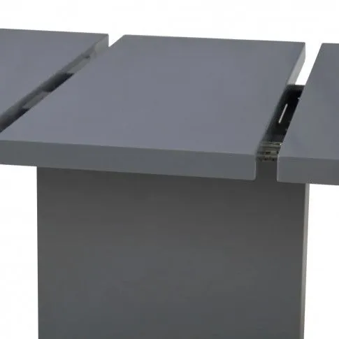 Szczegółowe zdjęcie nr 8 produktu Rozkładany stół jadalniany z MDF Pables – szary