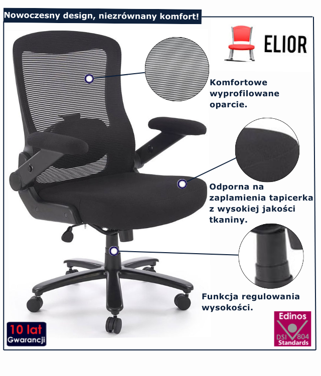 Fotel obrotowy Nario