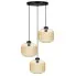 Beżowa wisząca lampa J019-Kostela