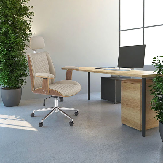 Wizualizacja fotela obrotowego Querte