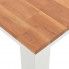 Szczegółowe zdjęcie nr 6 produktu Stół jadalniany z drewna dębowego Erin 2X – biały 
