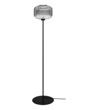 Grafitowa lampa podłogowa - J020-Grand w sklepie Edinos.pl