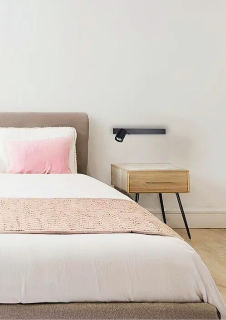 Czarny nowoczesny kinkiet - K578-Albero