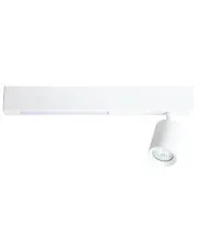 Regulowana biała lampa sufitowa led - K579-Monec w sklepie Edinos.pl