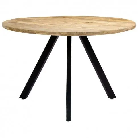 Szczegółowe zdjęcie nr 10 produktu Stół industrialny okrągły Tixo 2X – brązowy