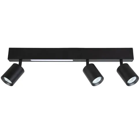 Czarna loftowa lampa sufitowa - K581-Monec