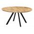 Zdjęcie produktu Stół okrągły drewniany Waren 3X – brązowy .