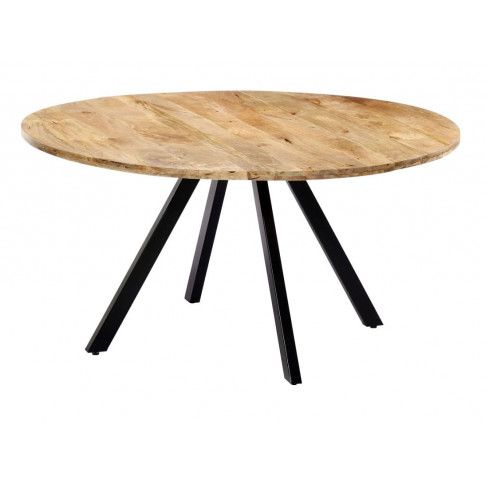 Zdjęcie produktu Stół okrągły drewniany Waren 3X – brązowy .
