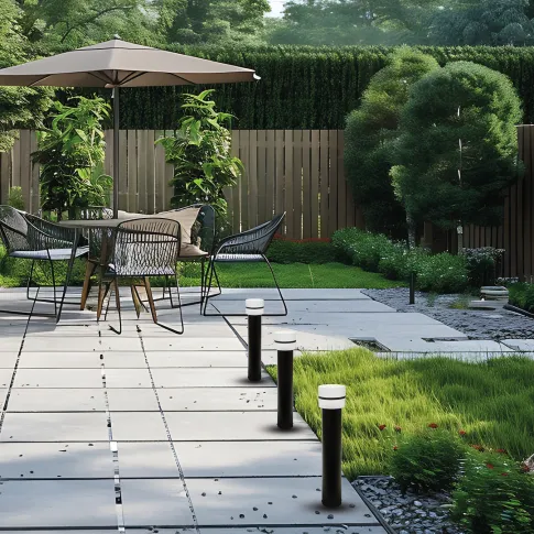 Zdjęcie słupek Ogrodowy Mia 1xE27 KoksownikP44 50cm | Edinos.pl