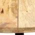Szczegółowe zdjęcie nr 6 produktu Stół okrągły z drewna Mavin 3X – brązowy 