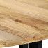 Szczegółowe zdjęcie nr 7 produktu Stół okrągły z drewna Mavin 3X – brązowy 