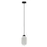 Biała wisząca lampa z kloszem J022-Perota