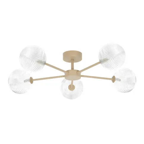 Transparentna lampa sufitowa J031-Losako