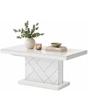 Ława rozkładana kaszmir + biały- Honna 3X w sklepie Edinos.pl