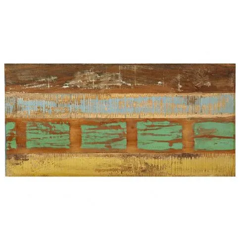 Szczegółowe zdjęcie nr 6 produktu Industrialny stół Natalis 3C - drewno odzyskane