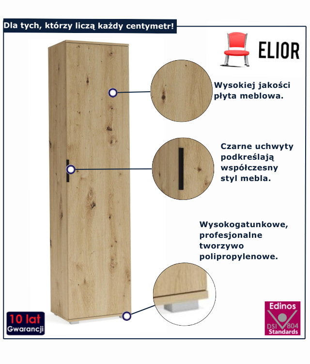Szafa z drziwczkami Merable 3X