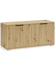 Szafka na buty dąb artisan - Riwale 4X w sklepie Edinos.pl