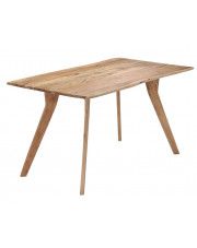 Stół drewniany Notimo 2X – brązowy  w sklepie Edinos.pl