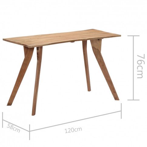 Szczegółowe zdjęcie nr 5 produktu Stół drewniany Notimo – jasnobrązowy 