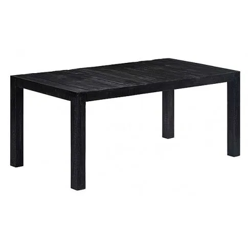 Szczegółowe zdjęcie nr 4 produktu Industrialny stół Penne 2C - czarny wash