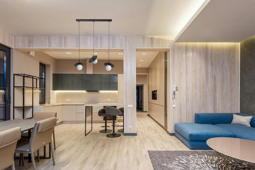 Wisząca lampa do salonu lub nad wyspę J041-Elenka