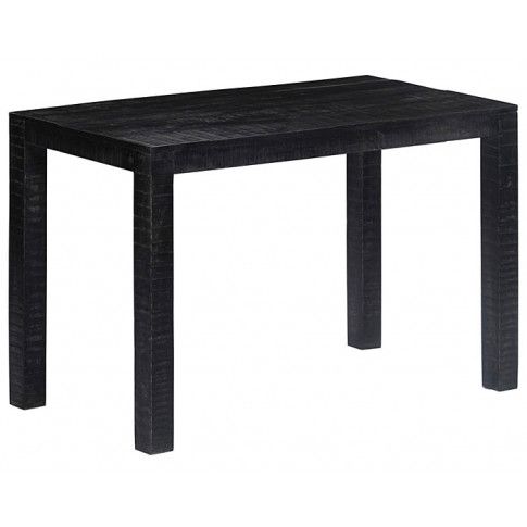 Szczegółowe zdjęcie nr 4 produktu Industrialny stół z drewna Condor 4C - czarny wash