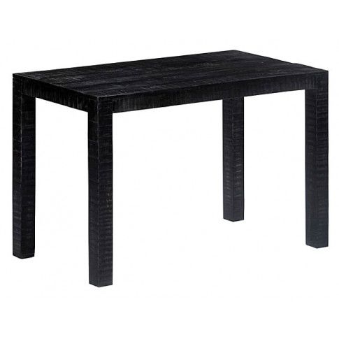 Zdjęcie produktu Industrialny stół z drewna Condor 4C - czarny wash.