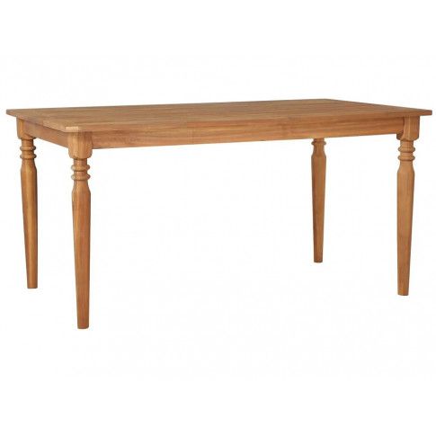Zdjęcie produktu Stół z drewna akacjowego Kenzic – brązowy.