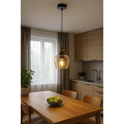 Aranżacja beżowej lampy J049-Sotuna