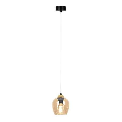 Beżowa wisząca lampa J049-Sotuna
