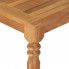 Szczegółowe zdjęcie nr 5 produktu Stół z drewna akacjowego Kenzic 3X – brązowy