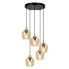 Beżowa wisząca lampa z kloszami -  J051-Amla