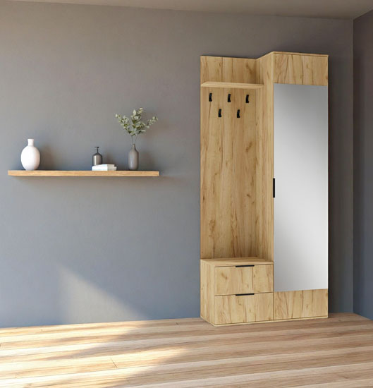 Wizualizacja garderobu Ersella