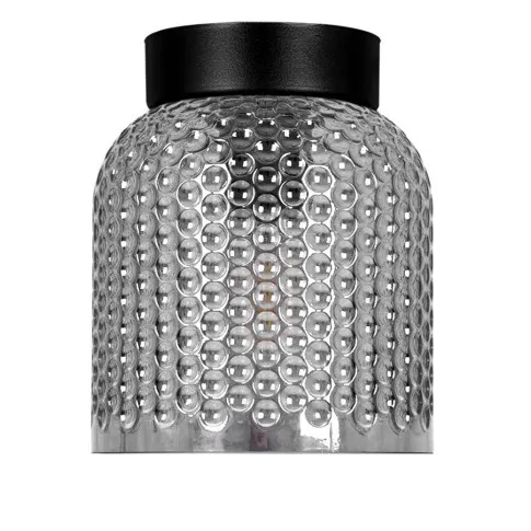 Szara lampa sufitowa J055-Kanuka