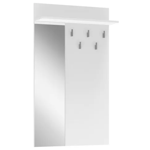 Minimalistyczny wieszak biały Jacea