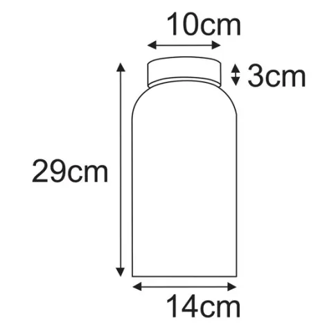 Wymiary lampy sufitowej J056-Kanuka
