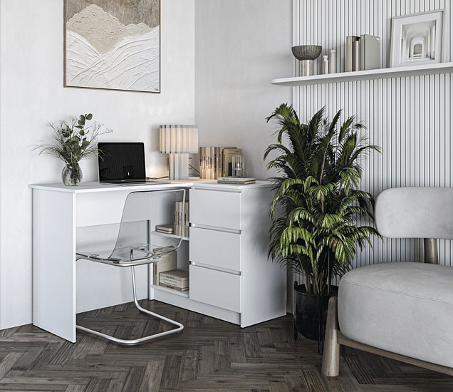 Wizualizacja biurka Lidan