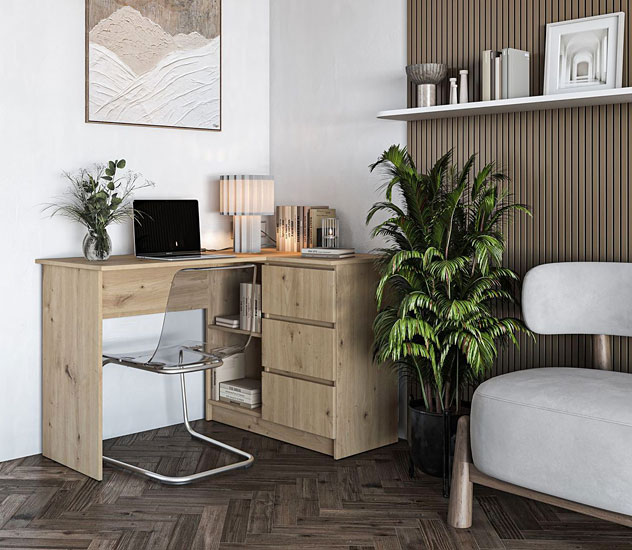 Wizualizacja biurka Lidan