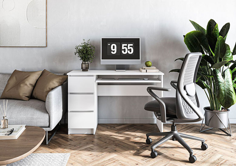 Wizualizacja biurka Elzi