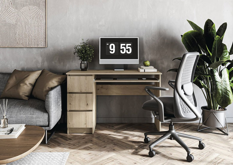 Wizualizacja biurka Elzi