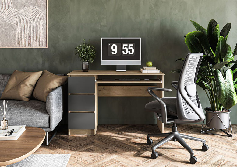 Wizualizacja biurka Elzi