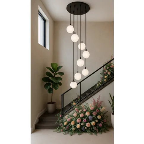 Wizualizacja białej lampy J063-Asejo