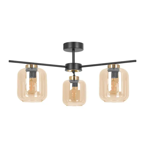 Beżowa lampa sufitowa J075-Bira